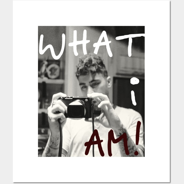 Zayn Malik - What I Am! Wall Art by Photo of Peace 